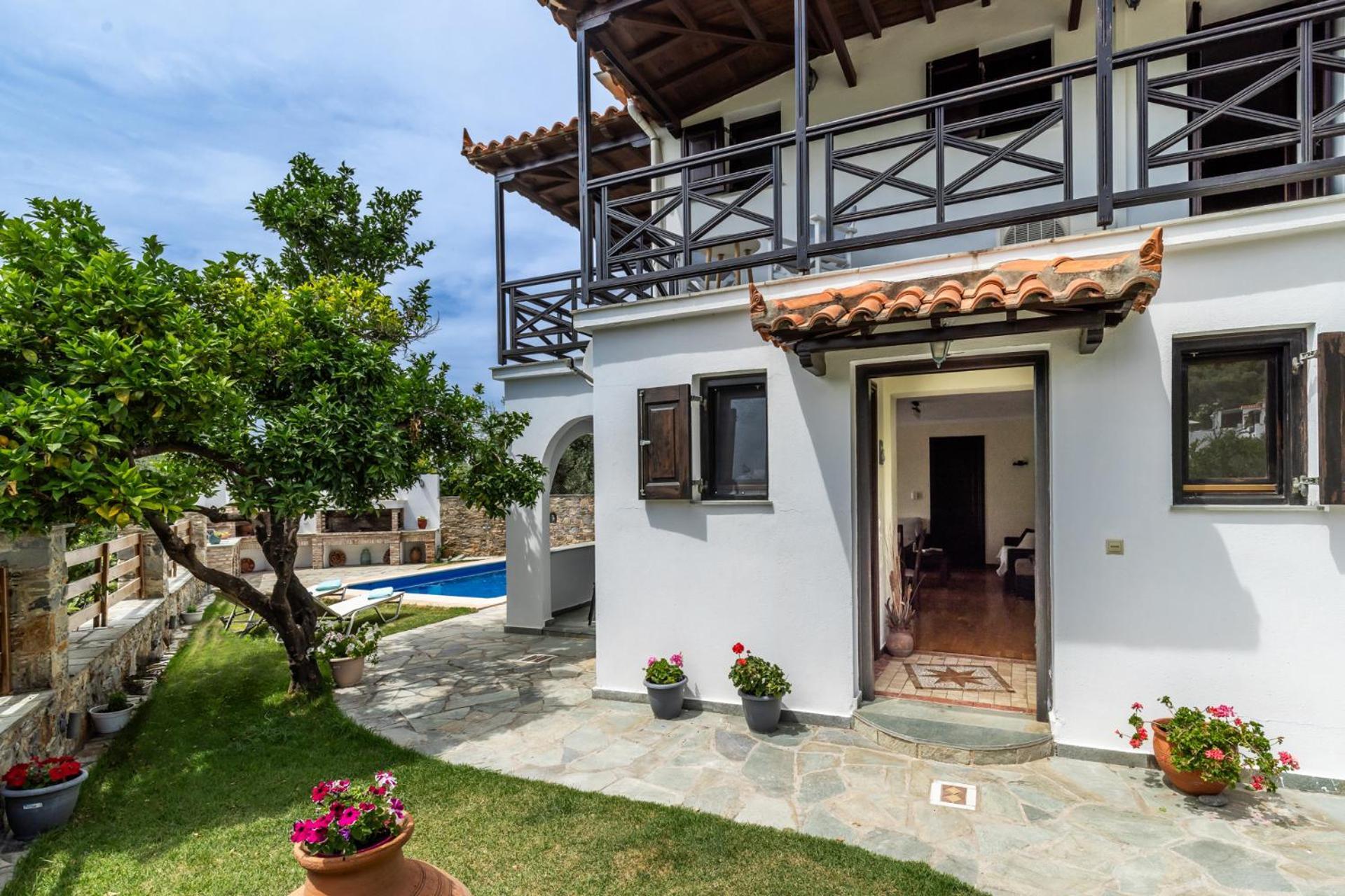 Alexandra'S Villa Skopelos stad Exteriör bild