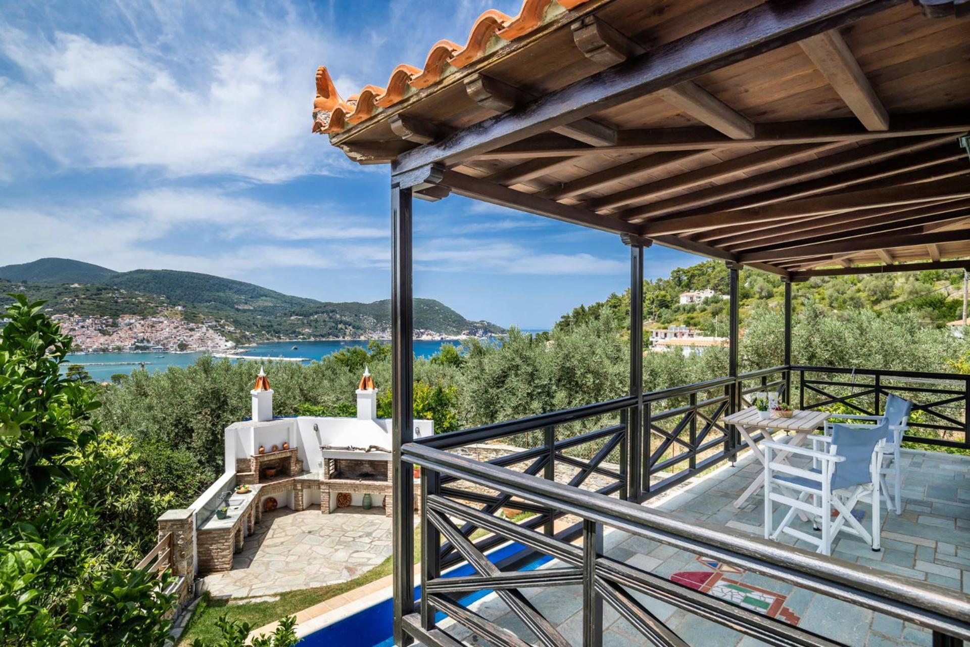 Alexandra'S Villa Skopelos stad Exteriör bild
