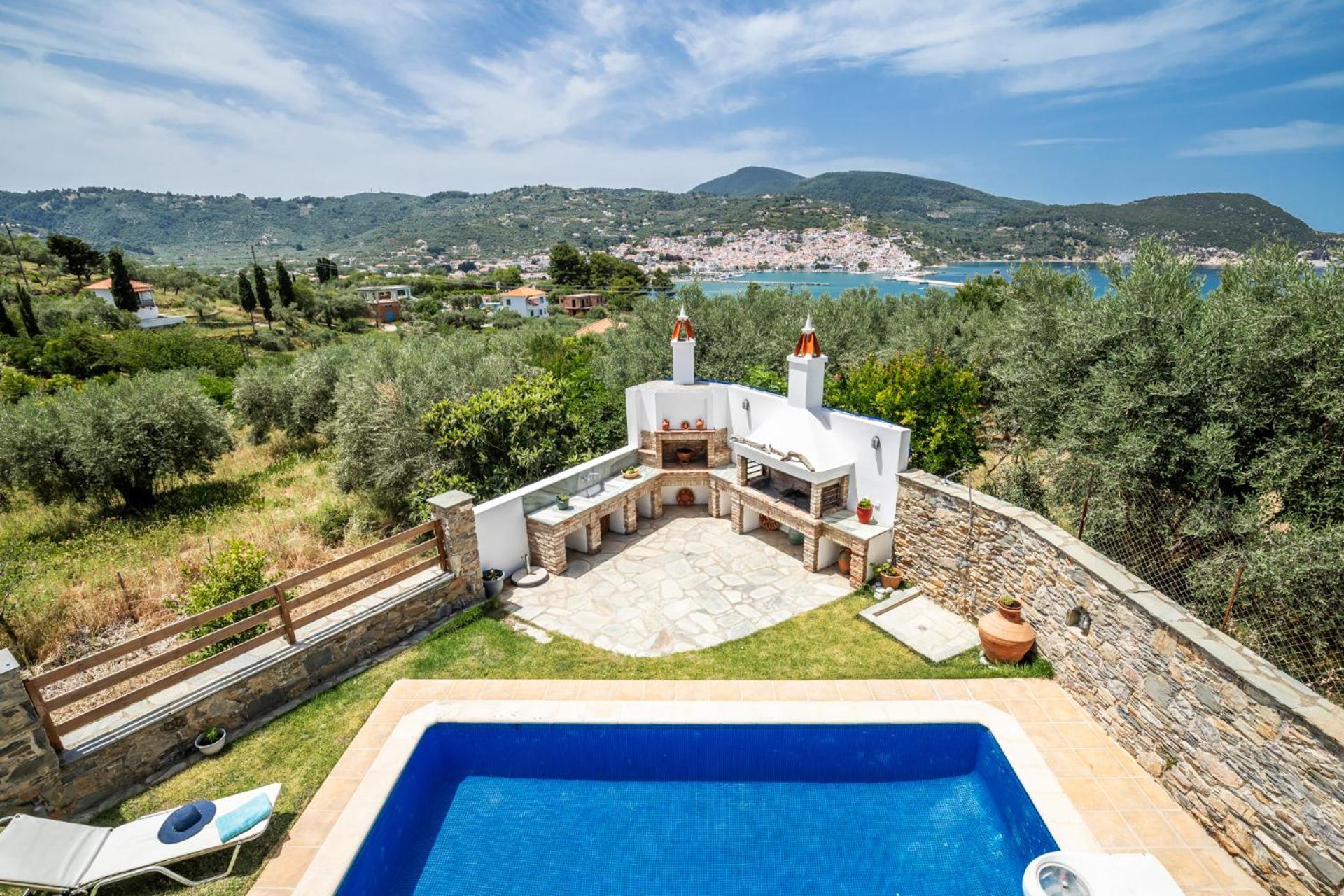 Alexandra'S Villa Skopelos stad Exteriör bild